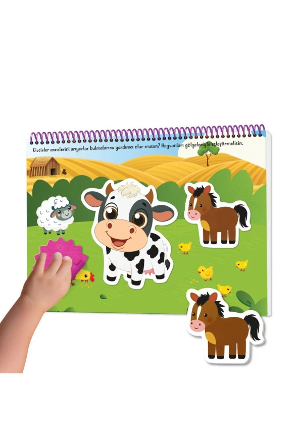 9-18 Ay Ilk Cırt Cırtlı - Keçeli Etkinlik Kitabım - 2