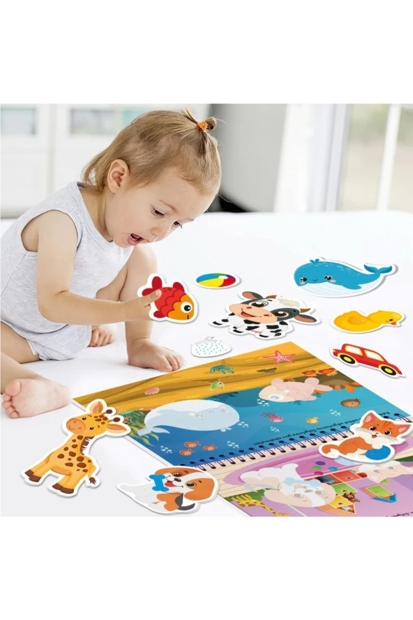 9-18 Ay Ilk Cırt Cırtlı - Keçeli Etkinlik Kitabım - 4