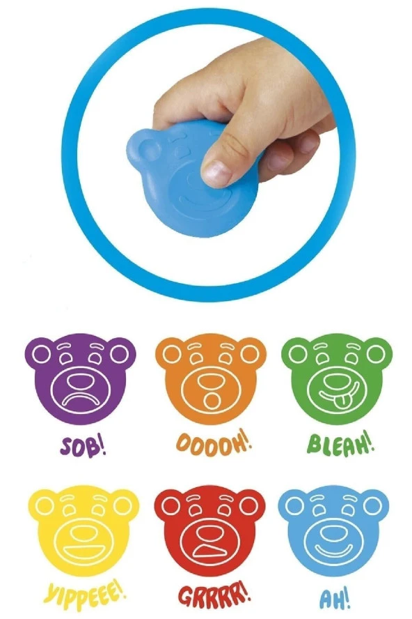 Teddy Baby Crayons Boya 6'lı +1 Yaş - 2