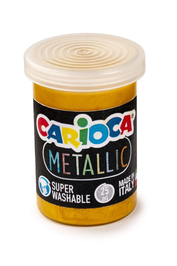 Tempera Boya (SÜPER YIKANABİLİR) Metalik 6x25gr - 3