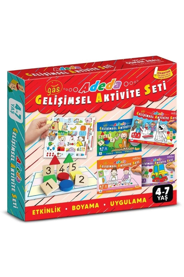 Adeda Gelişimsel Aktivite Seti 4-7 Yaş