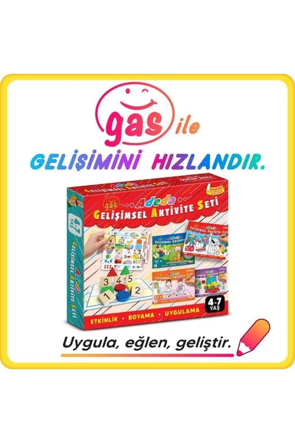 Adeda Gelişimsel Aktivite Seti 4-7 Yaş - 2