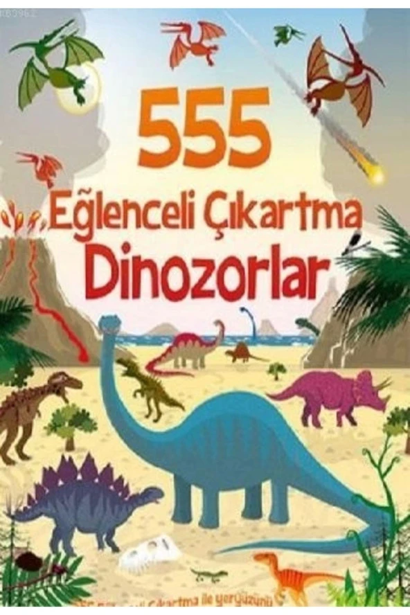 555 Eğlenceli Çıkartma Dinozorlar - 1