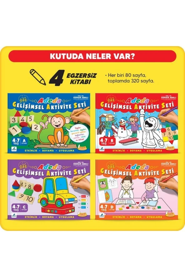 Adeda Gelişimsel Aktivite Seti 4-7 Yaş - 5