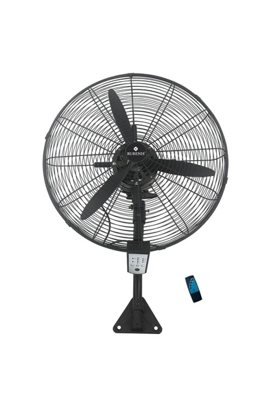 Rubenis Rbsr-95 Plus 30"(76 CM) Sanayi Tipi Duvar Vantilatörü (UZAKTAN KUMANDALI) ürün görseli 1