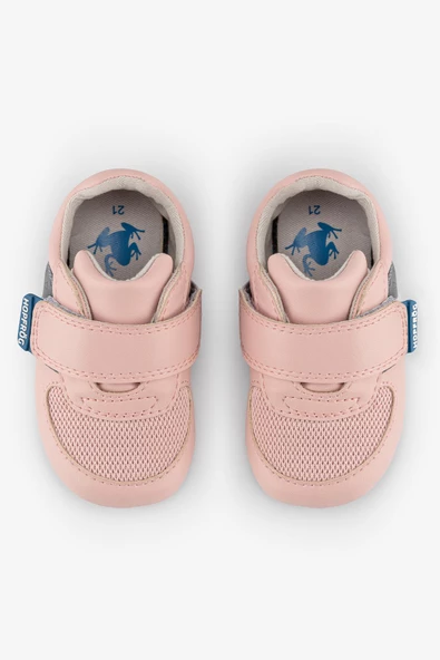 Hopfrög Kids Smart Walker First Prime Havalı Pembe Barefoot İlk Adım Bebek Ayakkabı - Resim 7