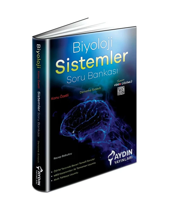 AYDIN YAYINLARI BİYOLOJİ SİSTEMLER AYT - KONU ÖZETLİ SORU BANKASI