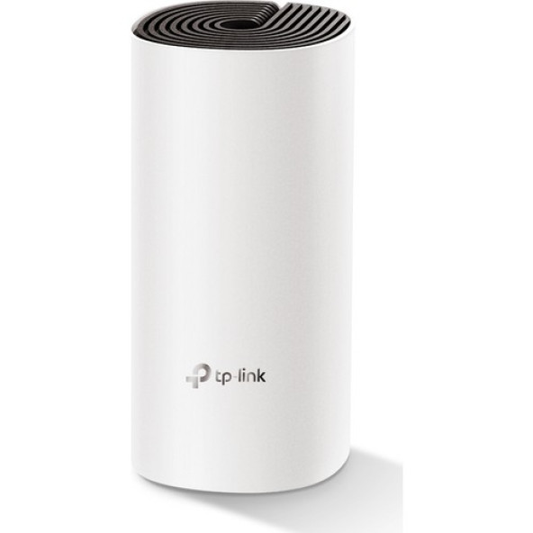 TP-Link Deco E4 (1-Pack), AC1200 Mbps, Dual-Band, 10/100Mbps Portları, 100 Cihaza Kadar Bağlanılabilirlik, Mobil Uygulama ile Kolay Kurulum, Wi-Fi 5 Mesh Sistemi