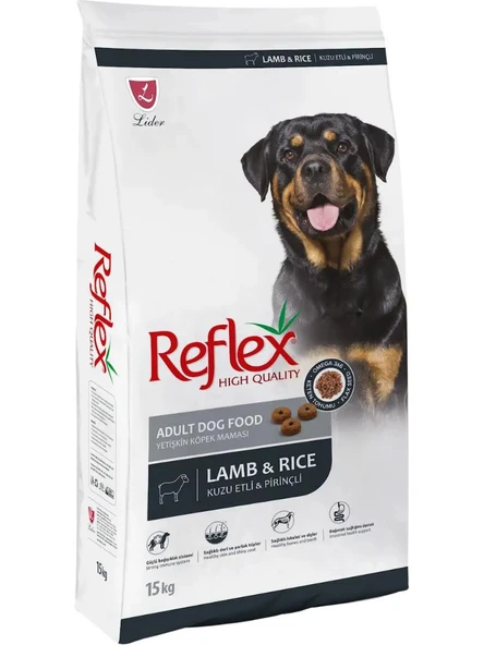 Reflex Adult Dog Kuzu Etli & Pirinçli Yetişkin Köpek Maması 15 Kg