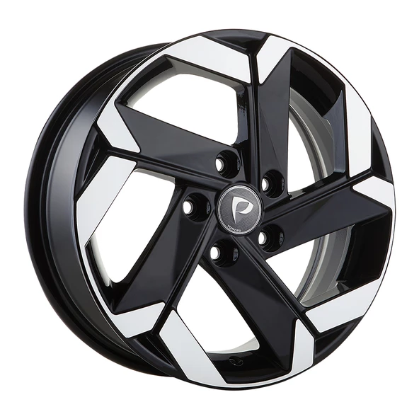 Powcan BK-0137 6x16 5x114.3 ET43 67.1 Black Machined Oto Jant Fiyatı - Car Wheels