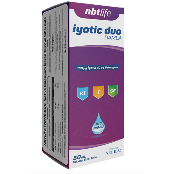 Nbt Life İyotic Duo Damla 50 ml