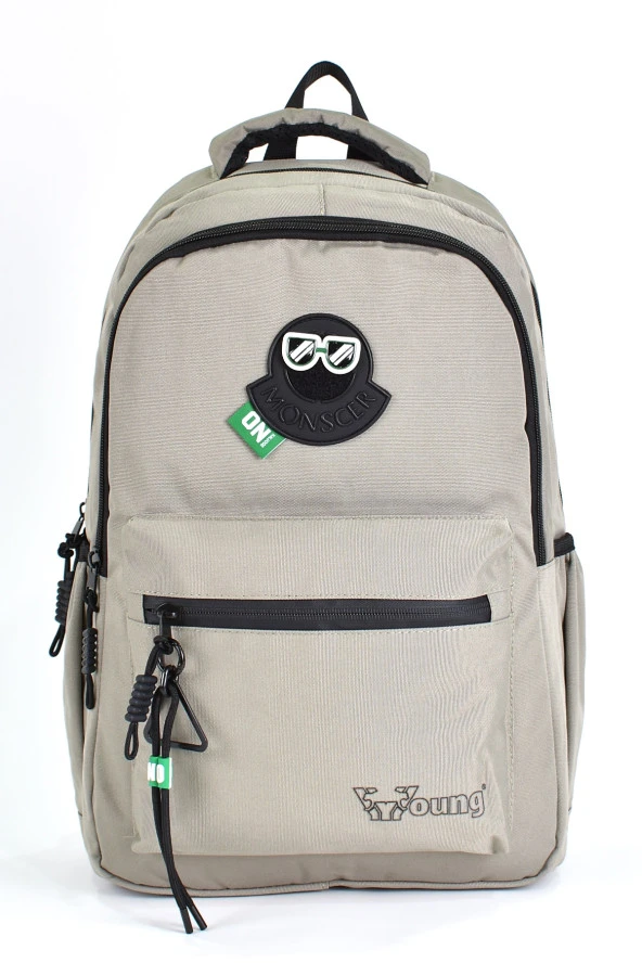 Elatae Unisex Ortopedik Çok Gözlü Günlük Seyahat Okul Sırt Çantası Yeşil 51696 ürün görseli