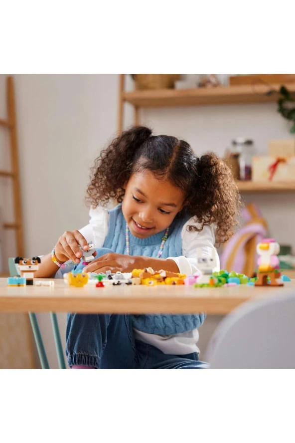 ® Classic Yaratıcı Evcil Hayvanlar 11034  - 5 Yaş ve Üzeri İçin Yapım Seti (450 Parça) - 7