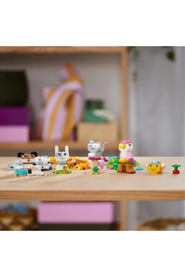 ® Classic Yaratıcı Evcil Hayvanlar 11034  - 5 Yaş ve Üzeri İçin Yapım Seti (450 Parça) - 10