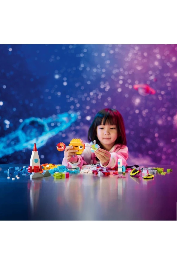 ® Classic Yaratıcı Uzay Gezegenleri 11037  - 5 Yaş ve Üzeri İçin Yapım Seti (450 Parça) - 8