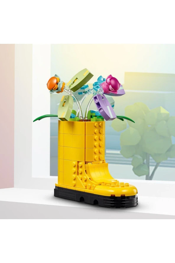 ® Creator Sulama Kabında Çiçekler 31149  - 8 Yaş ve Üzeri İçin Yapım Seti (420 Parça) - 6