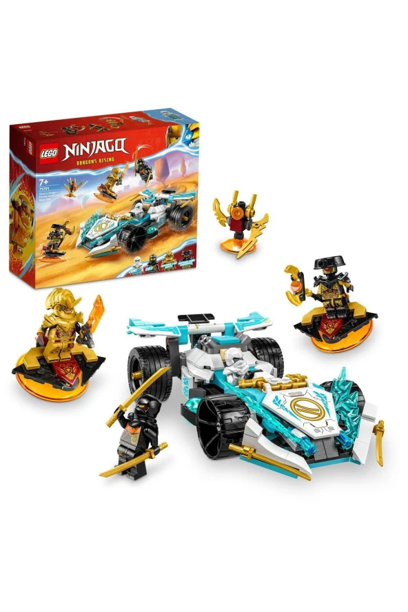 Ninjago Zane'in Ejderha Gücü Spinjitzu Yarış Arabası 71791