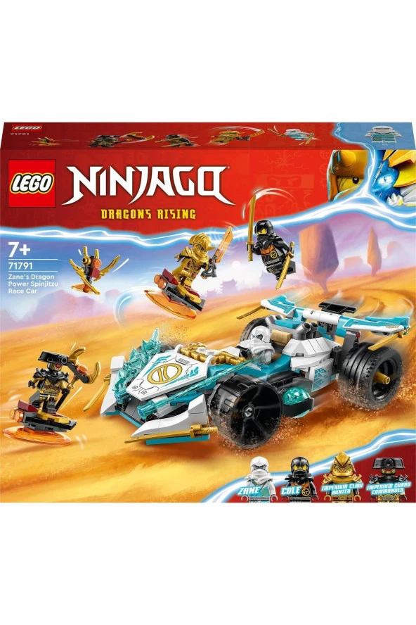 Ninjago Zane'in Ejderha Gücü Spinjitzu Yarış Arabası 71791 - 2