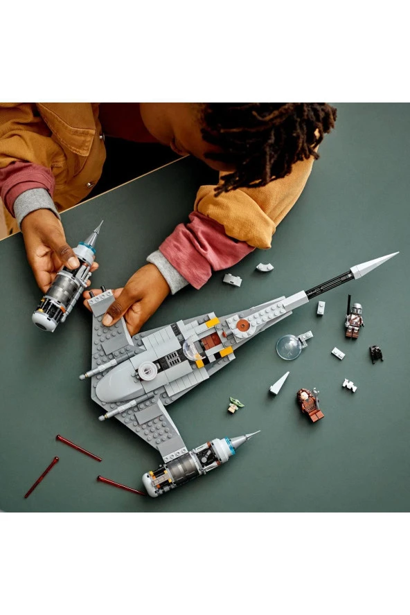 ® Star Wars: Boba Fett’in Kitabı Mandalorian’ın N-1 Starfighter™’ı 75325 - (412 Parça) - 3