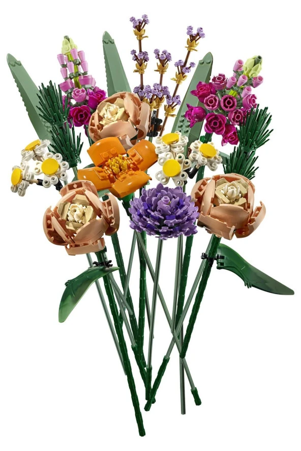 ® ICONS Çiçek Buketi 10280 - Yetişkinler İçin Koleksiyonluk Dekoratif Yapım Seti (756 Parça) - 2