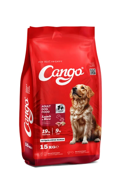 Cango Yetişkin Köpek Maması Kuzu Etli Pirinçli 15KG - 3