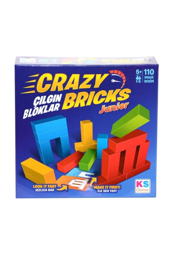 Crazy Bricks Junior Çılgın Bloklar Çocuk Kutu Oyunu