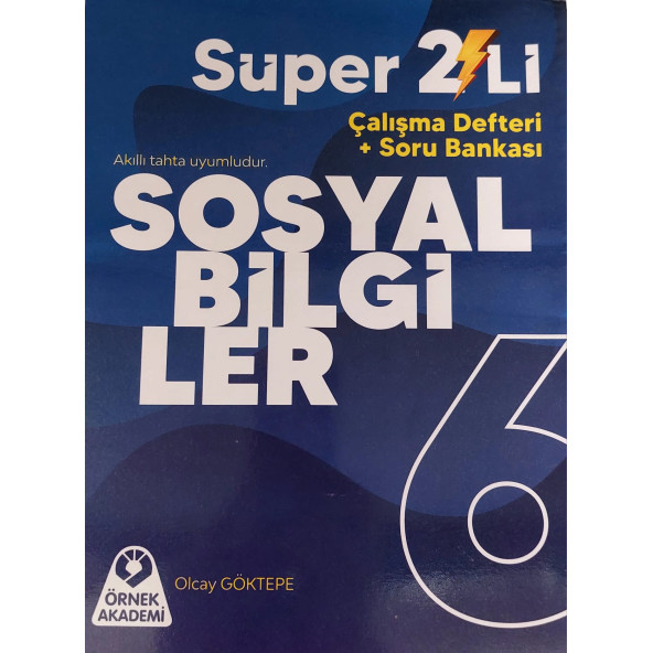 Örnek Akademi 6.Sınıf Süper İkili Sosyal Bilgiler Seti