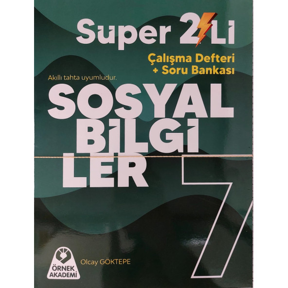 ÖRNEK AKADEMİ 7.SINIF SÜPER İKİLİ SOSYAL BİLGİLER SETİ