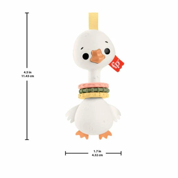 Fisher Price Sensimals Dişlik Seti Kaz HRB19-HRB22 - 4