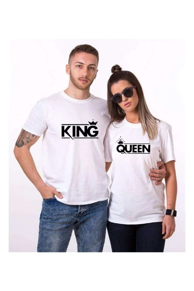 Tshirthane King Queen 5 Sevgili Kombinleri Tshirt Kombini - 1