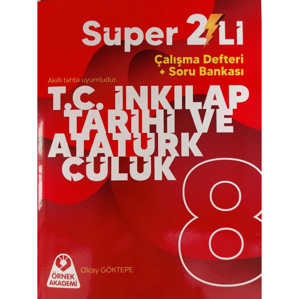 ÖRNEK AKADEMİ 8.SINIF SÜPER İKİLİ İNKILAP TARİHİ SETİ