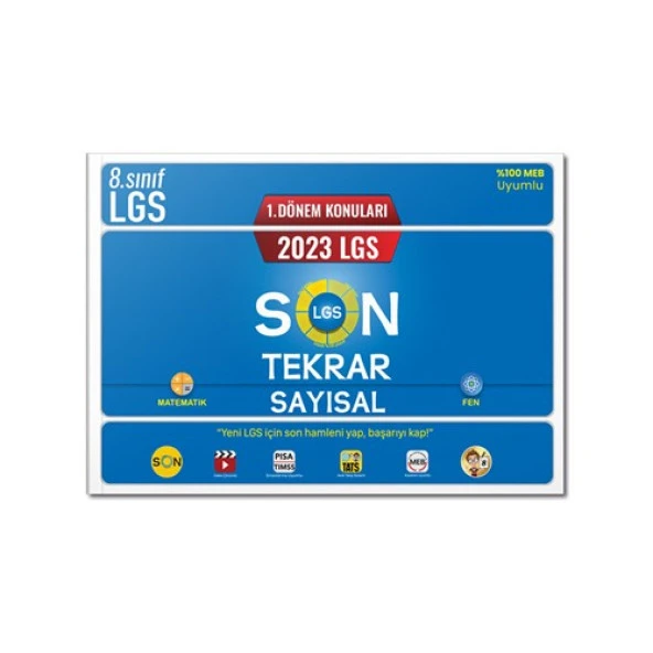 Tonguç 2023 LGS 1. Dönem Sayısal Son Tekrar