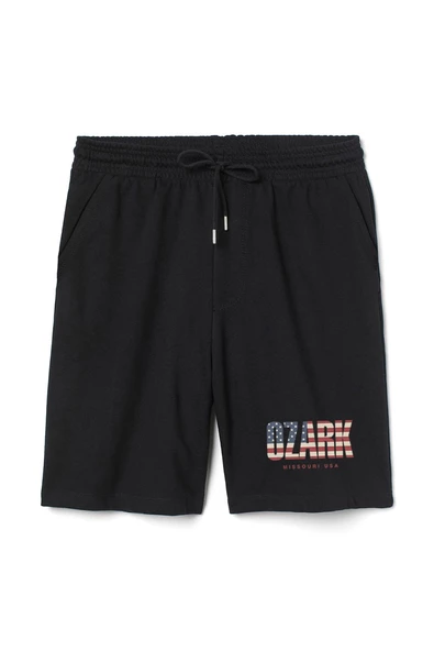 Ozark Missouri Usa  Erkek Siyah Şort ürün görseli 1