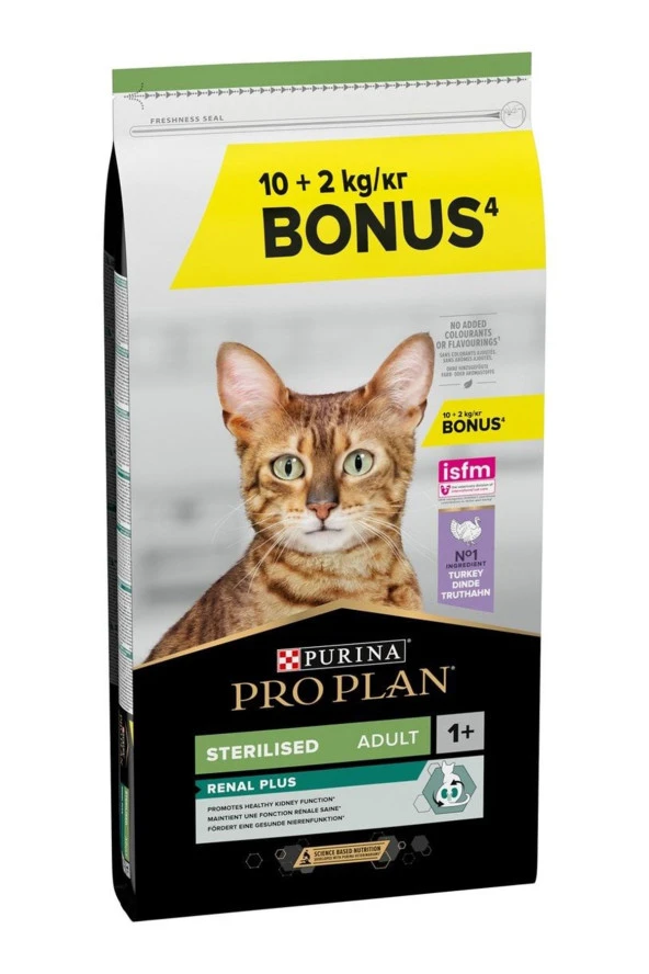 Pro Plan Hindili Kısırlaştırılmış Kedi Maması 10+2 Kg  Hediyeli