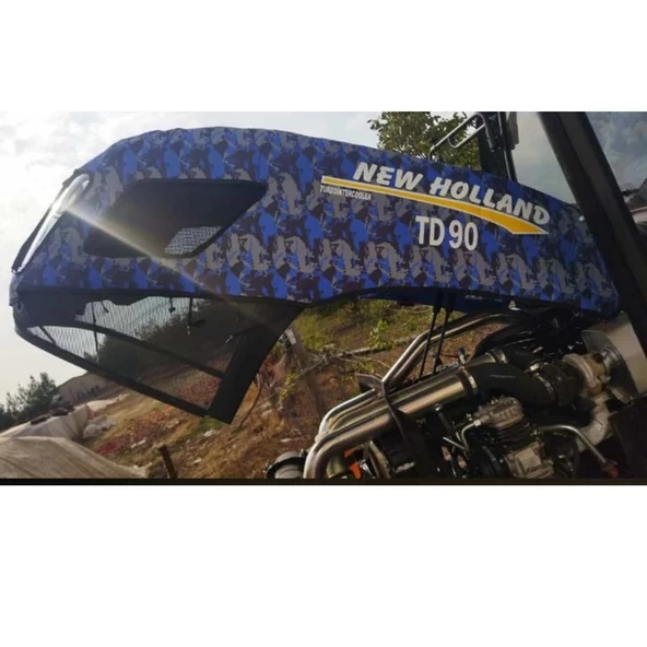 New Holland TD 90 D Traktör Kaporta Kılıfı Branda ve Koltuk Kılıfı Seti - 8