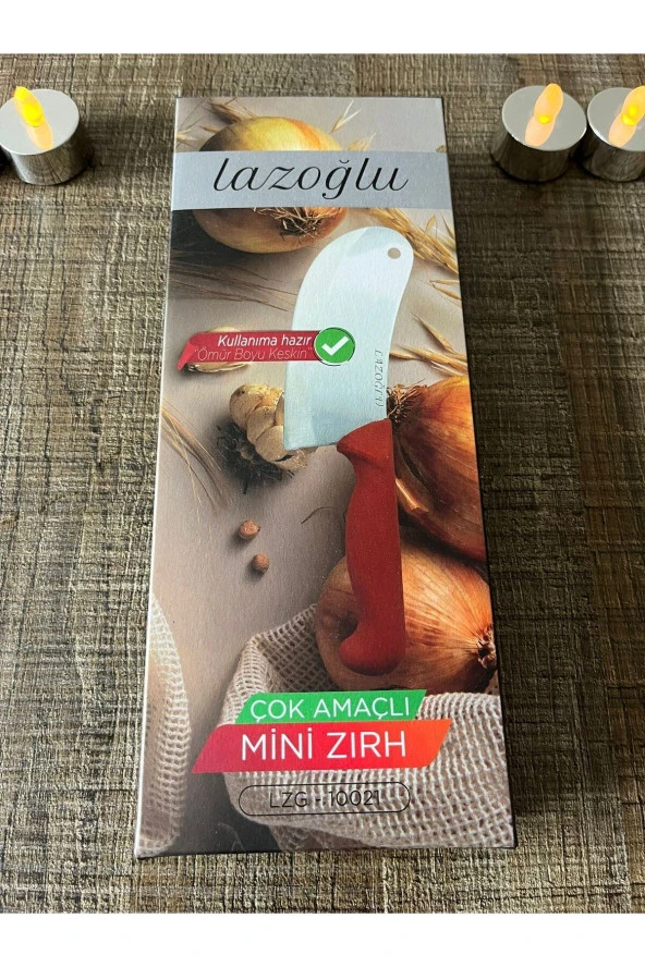 Satır Zırh Pide Börek Soğan Pizza Kesici Satırı Mutfak Zırh Bıçağı - 3