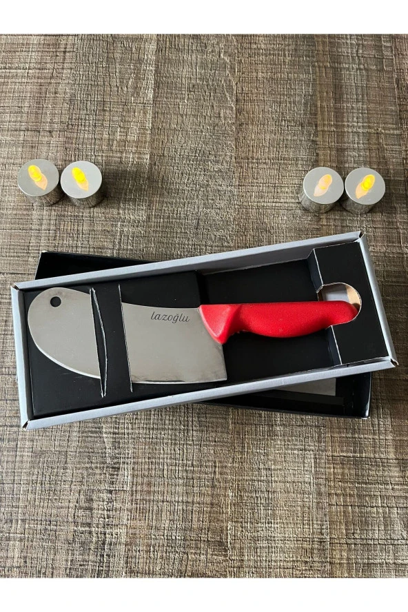 Satır Zırh Pide Börek Soğan Pizza Kesici Satırı Mutfak Zırh Bıçağı - 4