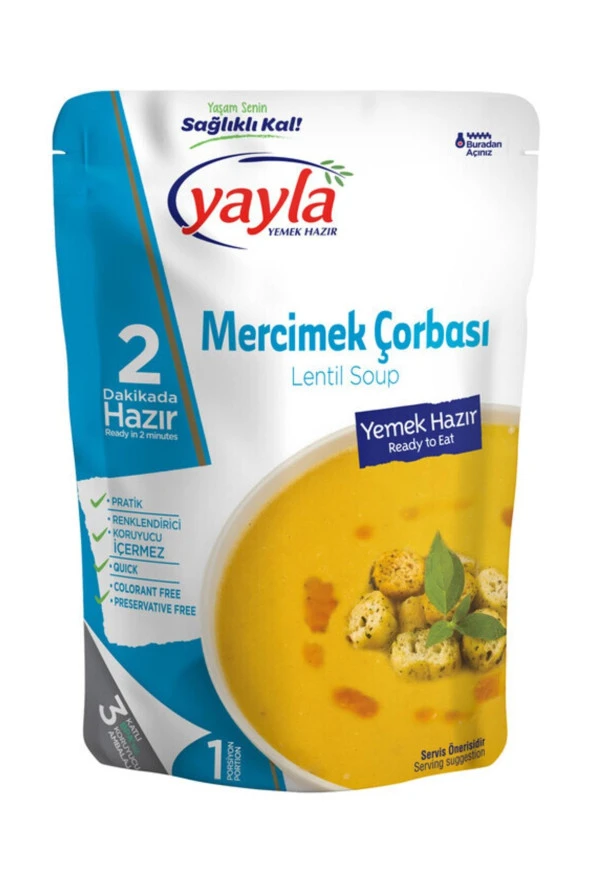 Mercimek Çorba 250  Gr.