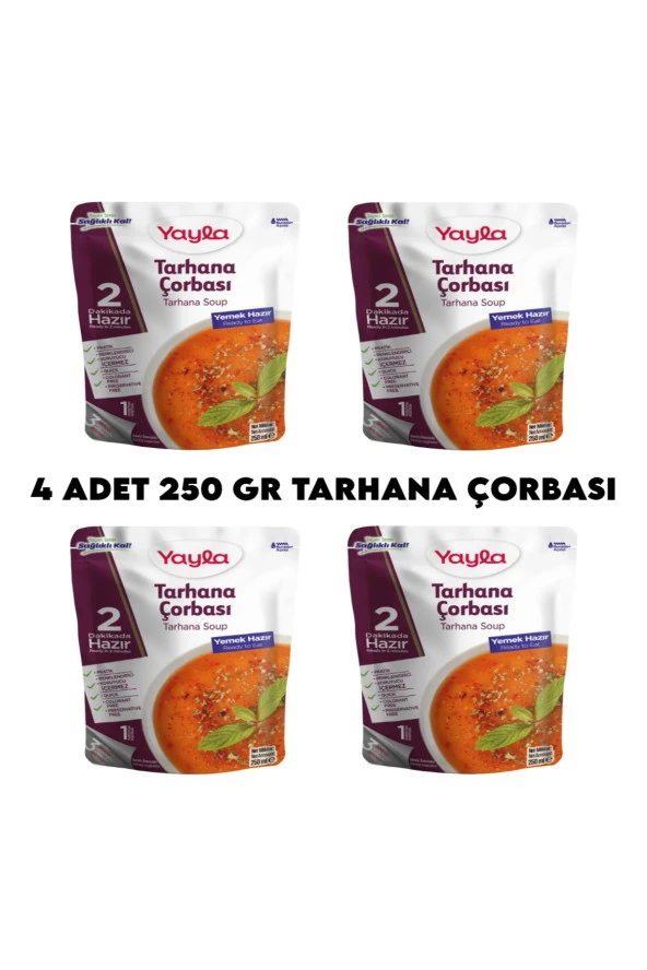 4 Adet Tarhana Çorbası Hazır Yemek