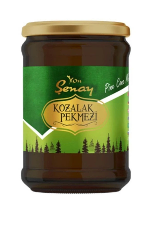 Konşenay %100 Doğal Saf Katkısız Kozalak Pekmezi 800 Gr