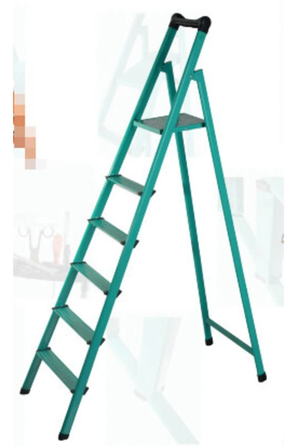 5+1 Basamaklı Profil Galvanizli Standart Merdiven - 4