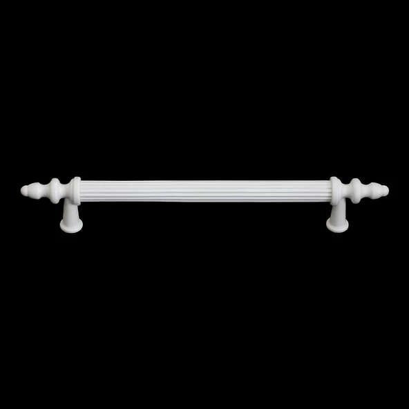 Polavit 160 Mm (SERT PLASTİK) Kulp Beyaz Çekmece Mobilya Mutfak Dolap Kulbu Kulpu Kulpları 10 Adet - 5