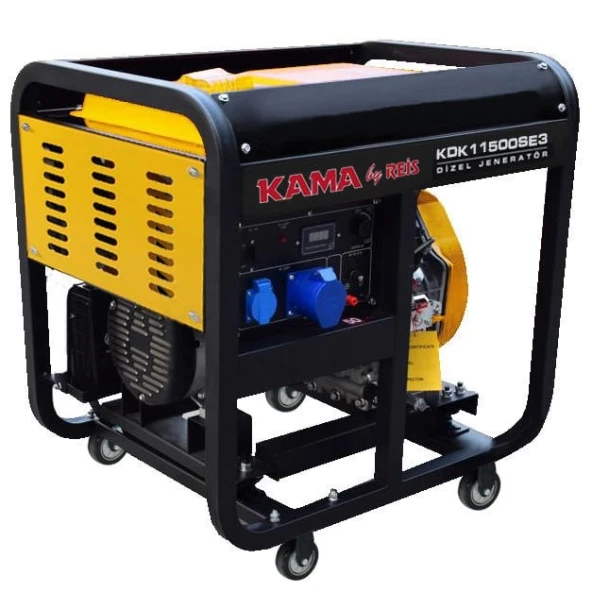 Kama KDK11500SE3 11 kVa Trifaze Dizel Marşlı Jeneratör