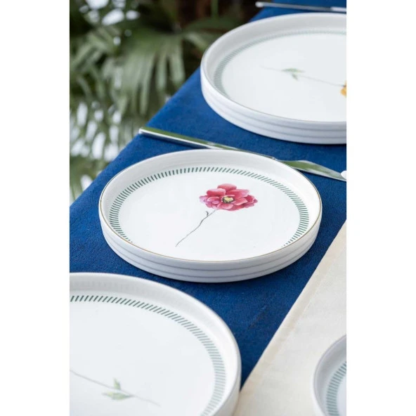 Acar Dante 6 Kişilik 45 Parça Kahvaltı & Yemek Takımı PORWM-05302 - 3