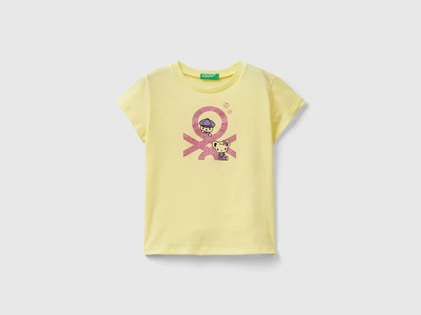 Unıted Colors Of Benetton Kız Bebek Tshirt 3I1XG10D6