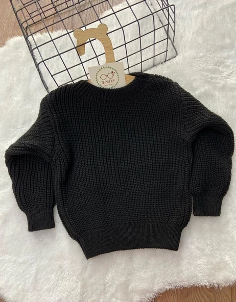 Unisex Bebek Çocuk Bisiklet Yaka Esnek Triko Kazak - Gogo Bici Triko Kazak (wntOyCSKfCLUc) - 11