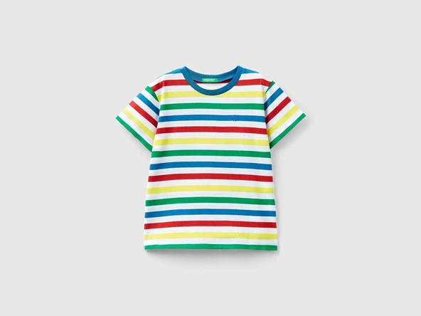 Unıted Colors Of Benetton Erkek Bebek Tshirt 3EJGG10CZ