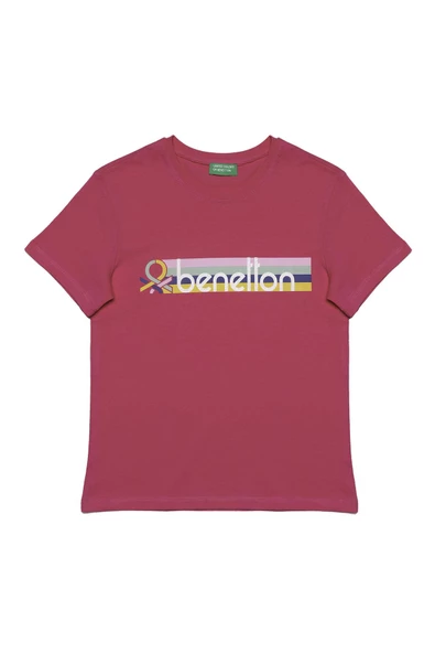 United Colors of Benetton Kız Çocuk T-Shirt BNT-G20490