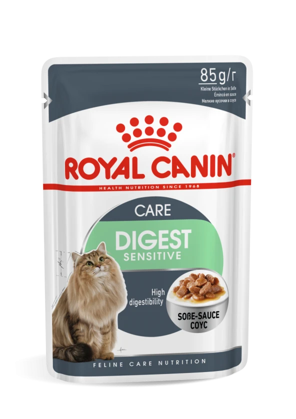 Royal Canin Digest Sensitive Hassas Sindirimli Kediler İçin Yaş Mama 85gr ürün görseli
