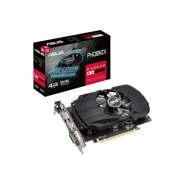 Asus Radeon RX550 Phoenix EVO 4GB GDDR5 128Bit DVI/HDMI/DP Ekran Kartı